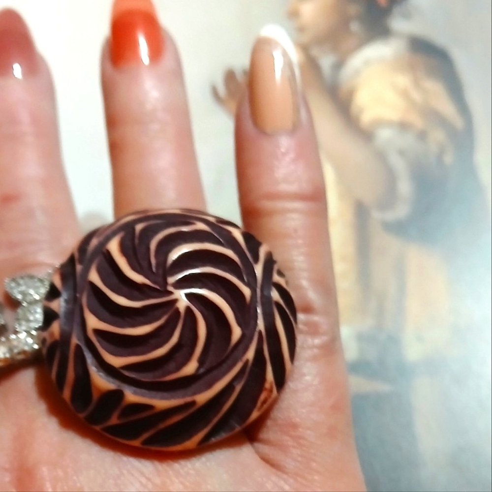 HOTCAKES Design Hand Cast Resin Ring